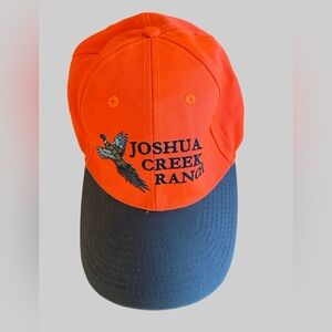 Joshua‎ Creek Ranch Blaze Orange Hat – NWOT